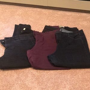 Democracy 3 pairs of Pants - Size 18W